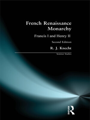 cover image of French Renaissance Monarchy